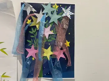 LITALICOジュニア心斎橋教室/お子さまと七夕飾りを作りました！