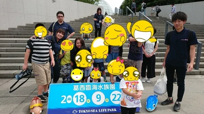 こぱんはうすさくら 春日部武里教室/お出かけ　葛西臨海水族園に行ってきました。