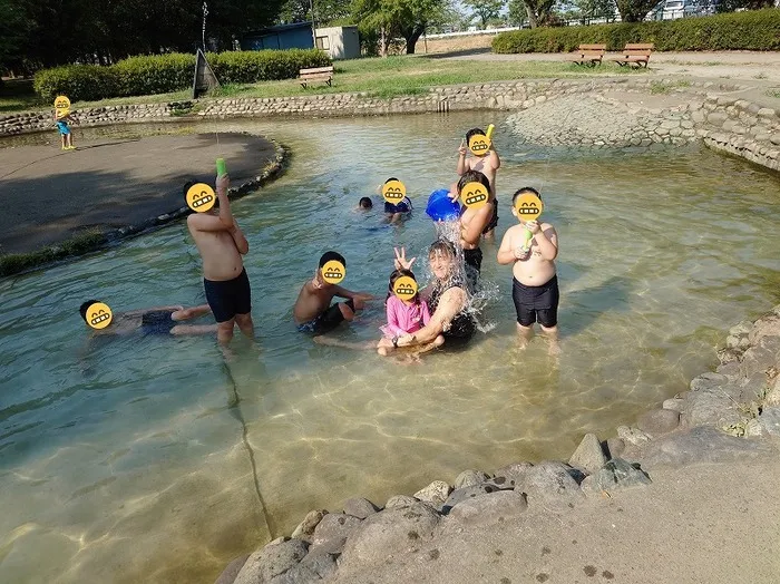 放課後等デイサービス ウィズ東大宮/水遊び in 川越