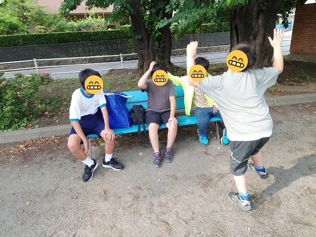 放課後等デイサービス ウィズ東大宮/今日も公園に来ていますよ