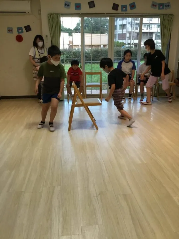 クオリティ・オブ・ライフ/9月18日 　集団学習　椅子取りゲーム