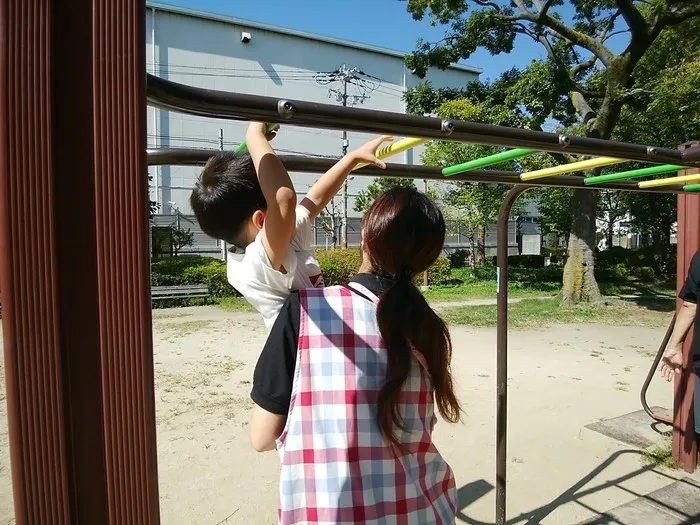 こぱんはうすさくら 大阪阿倍野教室/はじめての公園へ！