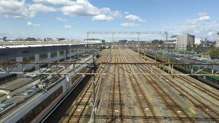 こぱんはうすさくら さいたま土呂教室/車両基地にお散歩！