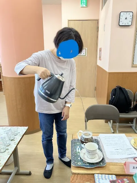 こぱんはうすさくら さいたま土呂教室/保護者の会さくらそう・紅茶の淹れ方を学びました！