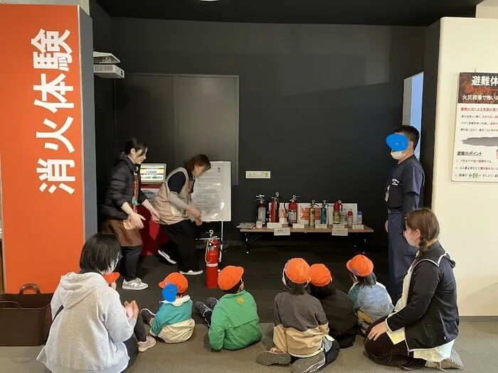 こぱんはうすさくら さいたま土呂教室/消防署で防火訓練に挑戦！