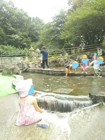 こぱんはうすさくら さいたま土呂教室/公園での水遊び体験！