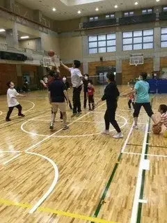 放課後等デイサービスはぴねす東和田/【はぴねす東和田】ジョブ合同バスケットボール教室