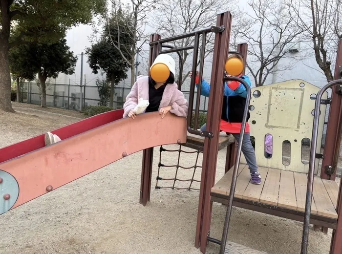 児童発達支援・放課後等デイサービス　ＣＨＡＮＣＥ/寒さにも負けない子どもたち😆🛝