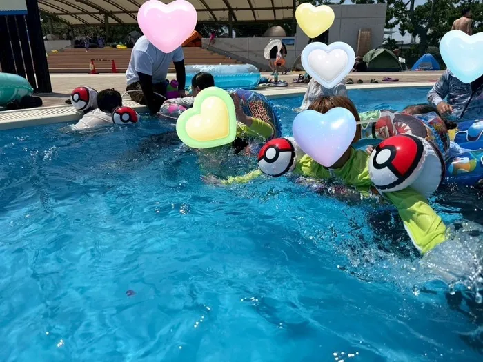 児童発達支援・放課後等デイサービス　ＣＨＡＮＣＥ/🏝️プール⛱️へレッツゴー😊🙌