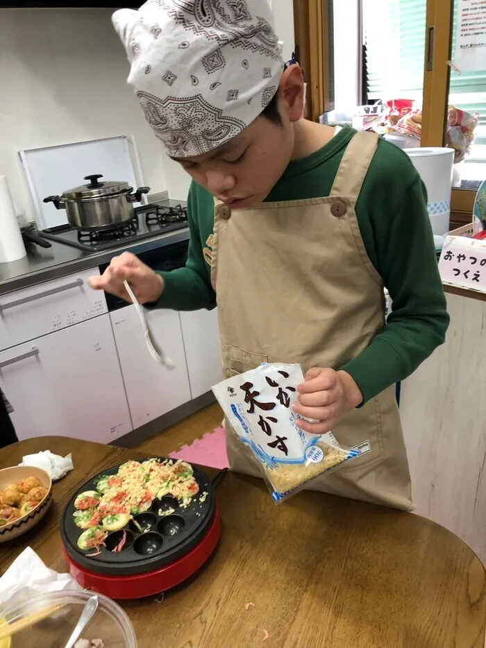 放課後等デイサービス ぱれっと/たこ焼きパーティー🐙