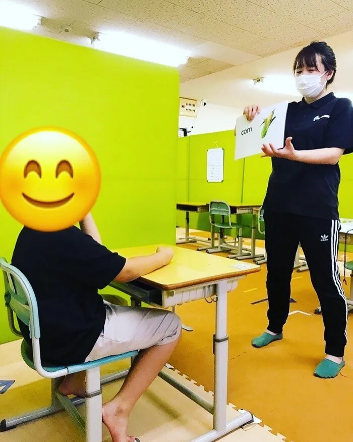 運動&学習療育 あなたが宝モノ 泉佐野教室/今日の学習