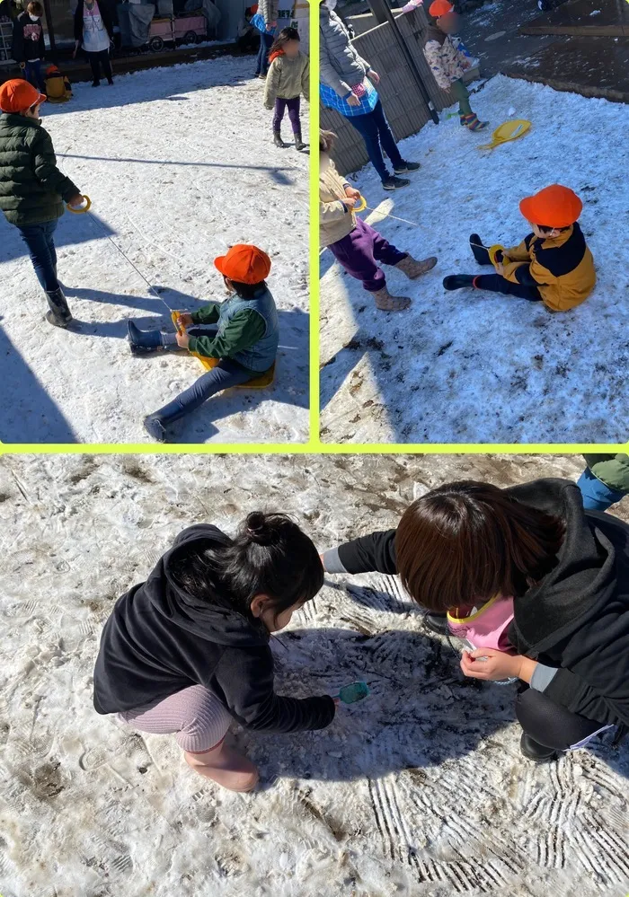 児童発達支援元気キッズ朝霞教室/雪遊び