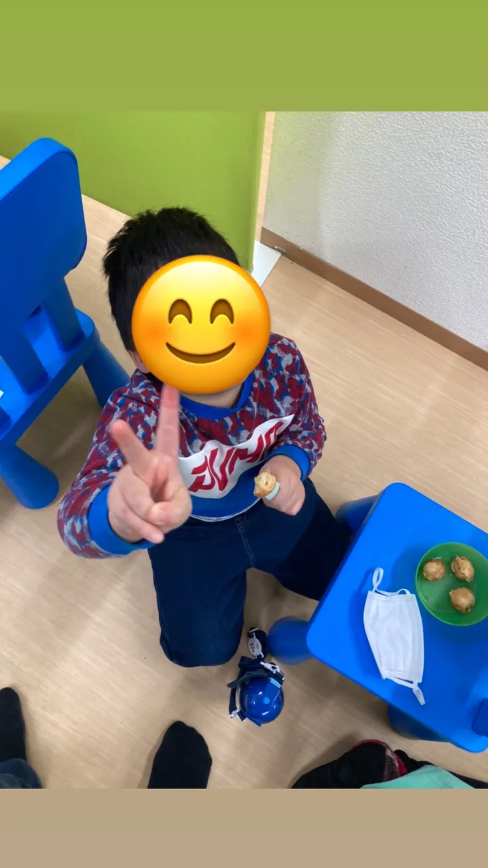 見学受付中！専門職在籍/送迎あり/年中無休（年末年始のみお休み）こぱんはうすさくら 入間豊岡教室/サーターアンダギー作り