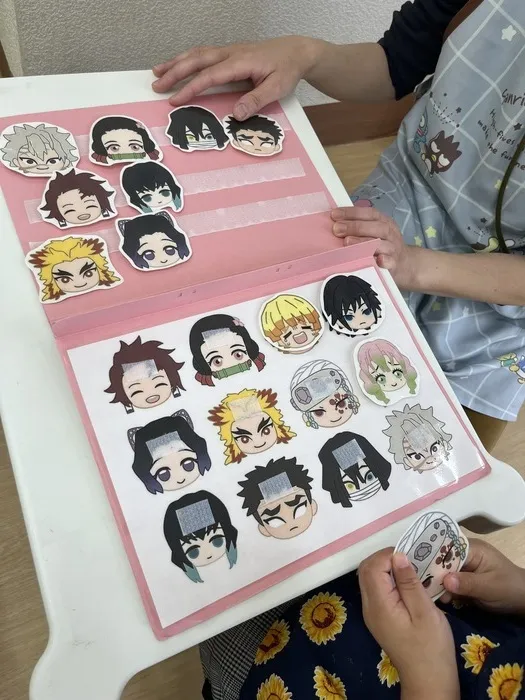 見学受付中！専門職在籍/送迎あり/年中無休（年末年始のみお休み）こぱんはうすさくら 入間豊岡教室/絵合わせ👀