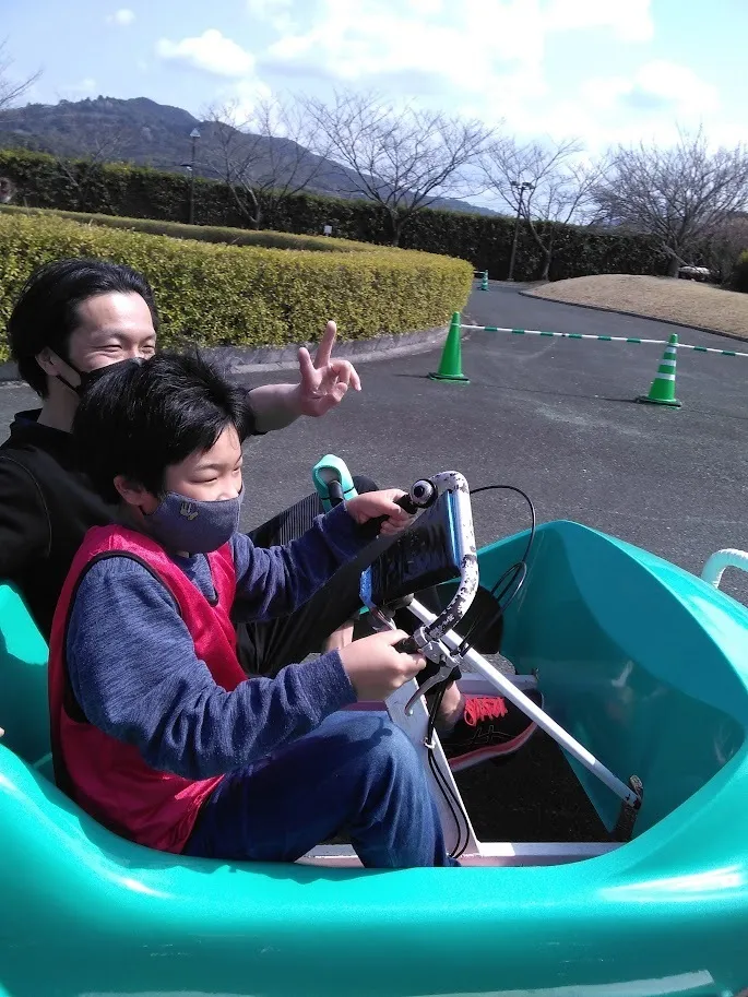  ちゃれんじくらぶ 春日教室/2022.3.12　久留米サイクリングパーク🚴