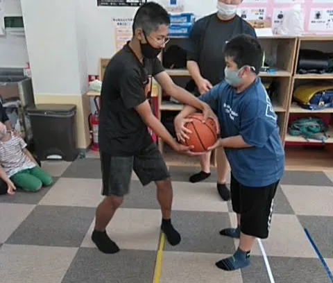  ちゃれんじくらぶ 春日教室/2021.6.23 バスケットボール🏀