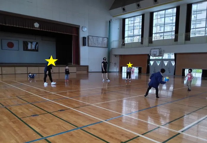  ちゃれんじくらぶ 春日教室/2022.3.25 ドッジボール🏐