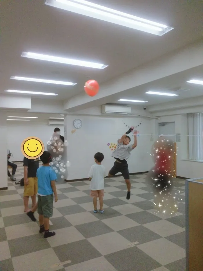  ちゃれんじくらぶ 春日教室/2025.8.6 風船バレー🎈🏐