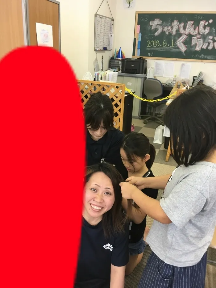  ちゃれんじくらぶ 春日教室/お菓子づくり　ヘアーメイク大会