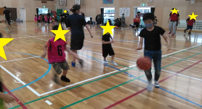  ちゃれんじくらぶ 春日教室/2021.6.30 バスケットボール🏀