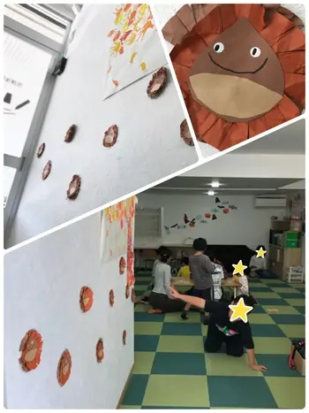 子どもみらいサポートあくしす 西鈴蘭台/11月の壁面