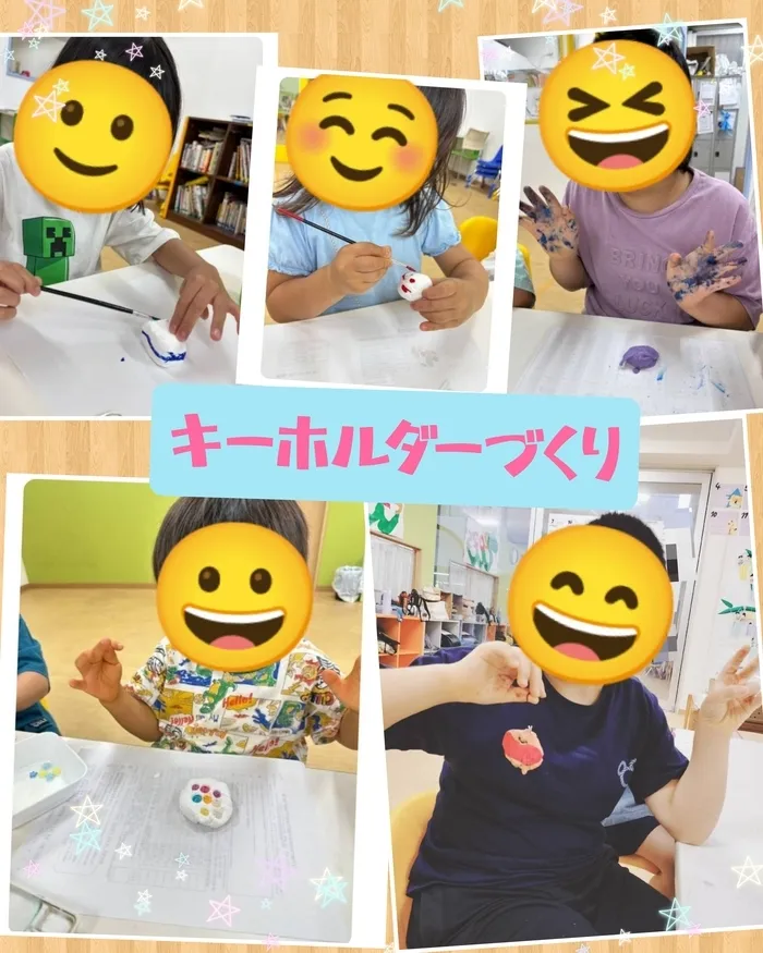 ブロッサムジュニア 川崎登戸教室/キーホルダーづくり