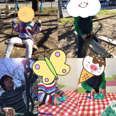 キッズフロンティア Ⅱ番館　幼児クラス/公園たのしいね♪