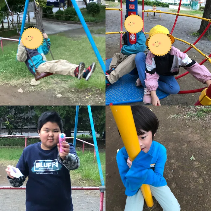 キッズフロンティア Ⅱ番館　幼児クラス/公園まで歩いてレッツゴー🚙