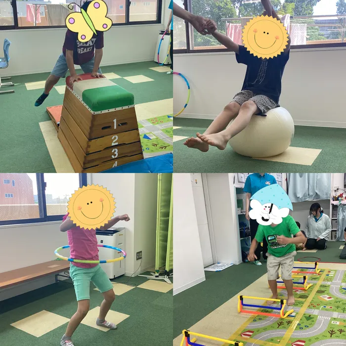 キッズフロンティア Ⅱ番館　幼児クラス/サーキット運動💪🎵