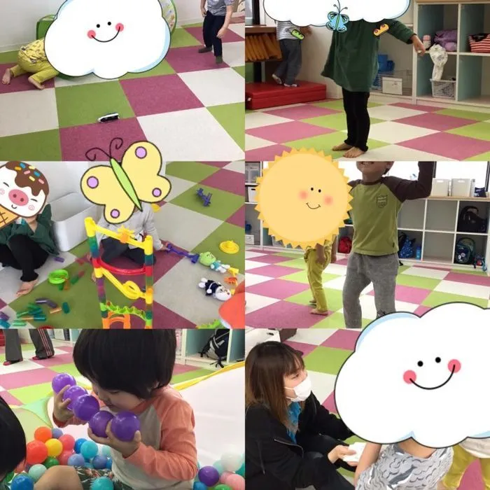 キッズフロンティア Ⅱ番館　幼児クラス/楽しくお勉強(*´▽｀*)