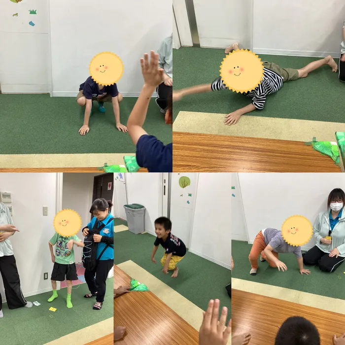 キッズフロンティア Ⅱ番館　幼児クラス/ジェスチャーゲーム！