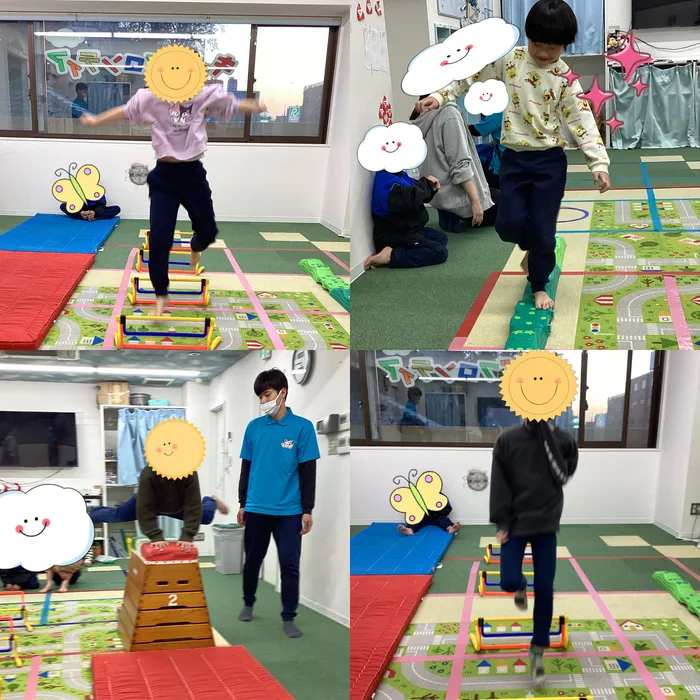 キッズフロンティア Ⅱ番館　幼児クラス/🔥サーキット運動💪