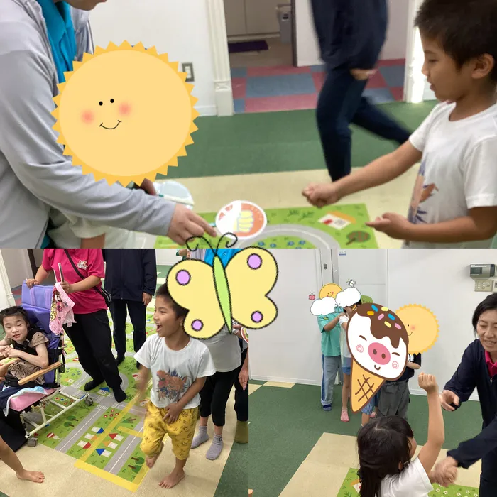 キッズフロンティア Ⅱ番館　幼児クラス/✋じゃんけん列車🚃✌