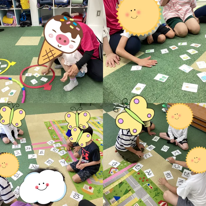 キッズフロンティア Ⅱ番館　幼児クラス/♪もじかるた＆いろいろかるた♪