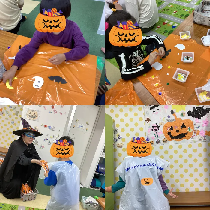 キッズフロンティア Ⅱ番館　幼児クラス/はっぴーはろうぃん🎃