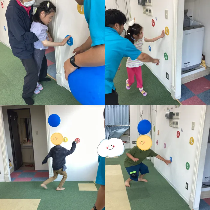 キッズフロンティア Ⅱ番館　幼児クラス/風船ふわふわ！ナンバーチャレンジ！🎈