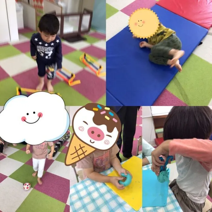 キッズフロンティア Ⅱ番館　幼児クラス/サーキット！