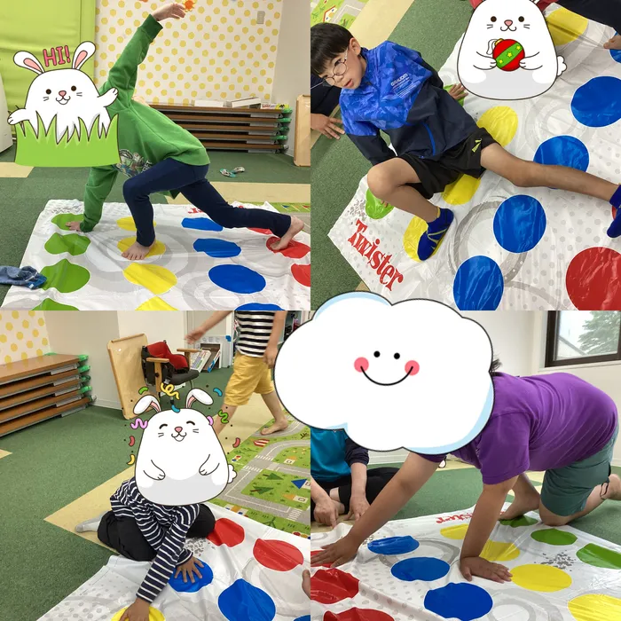 キッズフロンティア Ⅱ番館　幼児クラス/ツイスター！！！