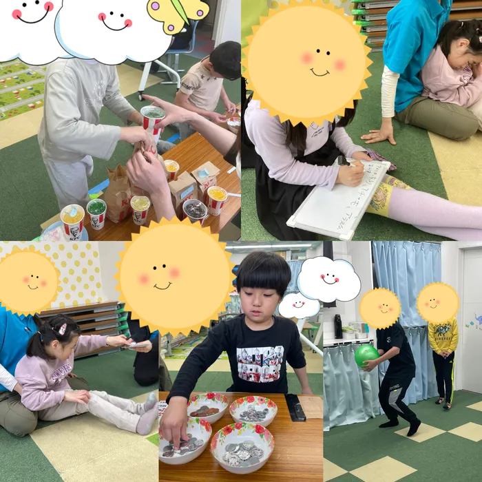 キッズフロンティア Ⅱ番館　幼児クラス/⭐ドッチボール・言葉探し⭐