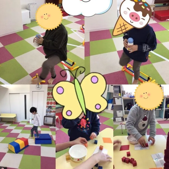 キッズフロンティア Ⅱ番館　幼児クラス/サーキット！