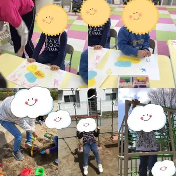 キッズフロンティア Ⅱ番館　幼児クラス/公園🌟みつばち製作