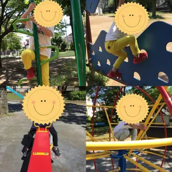 キッズフロンティア Ⅱ番館　幼児クラス/公園🐎指先の活動
