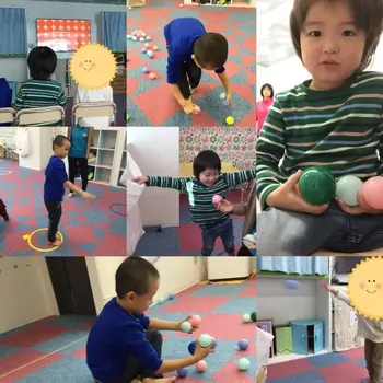 キッズフロンティア Ⅱ番館　幼児クラス/ボール遊び☆