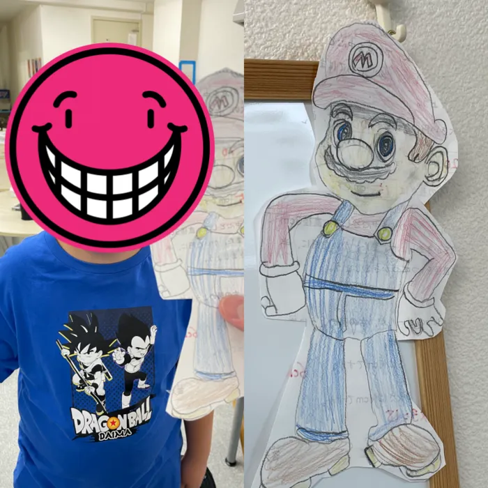 アプレ豊中緑丘/マリオの絵を描きました！