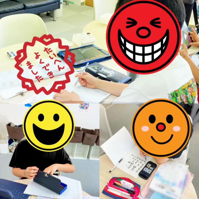 アプレ豊中緑丘/夏休みの宿題進行中！