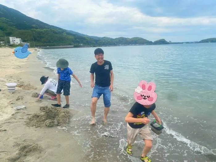 2025.5 深江海岸で潮干狩り