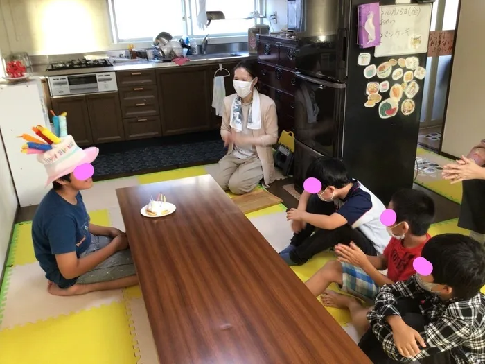 放課後等デイサービス　SAKURA　kids’/誕生日会③