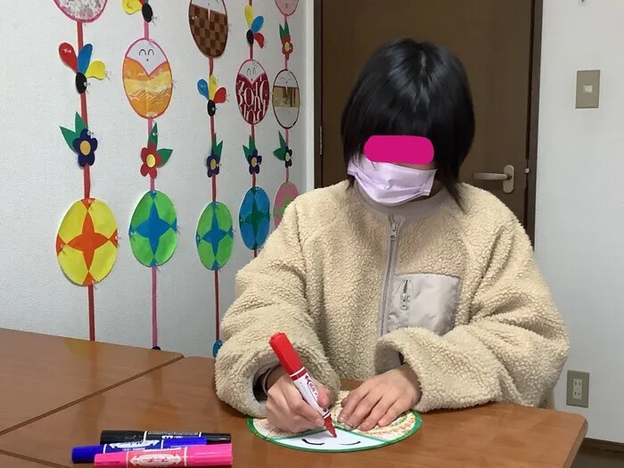 放課後等デイサービス　SAKURA　kids’/つるしびな④