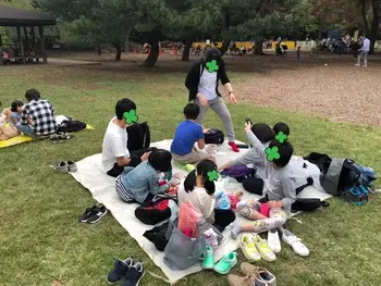 いろのわ/砧公園にピクニックに行きました！