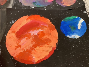 ジュニアスクール　虹の橋フレンズ　瑞穂教室/自分だけの宇宙を描いてみよう！